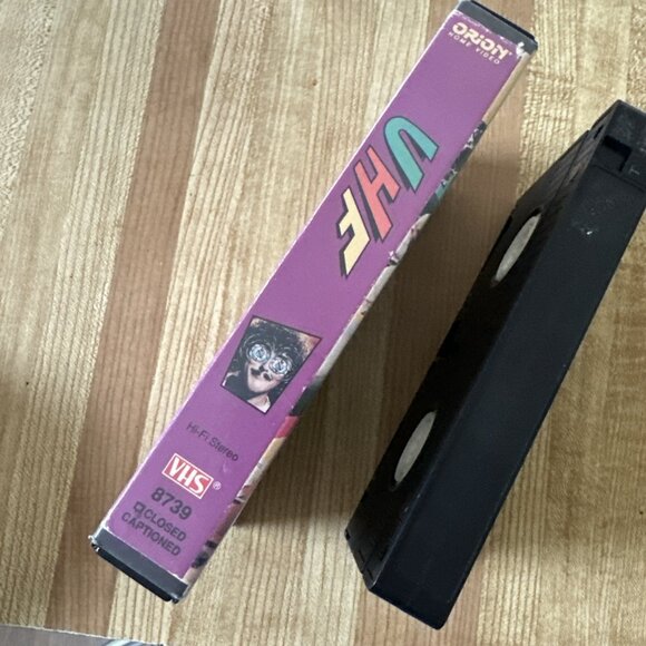 Vintage 1989 UHF Weird Al Yankovic VHS Video Orion Comedy Cult Horror Halloween - Picture 3 of 5